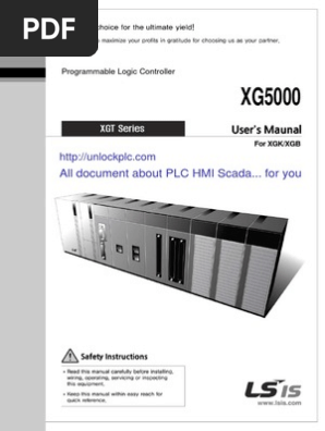 User Manual Xg5000 For Xgk Xbg Unlockplc Com Programmable Logic Controller Electrical Wiring