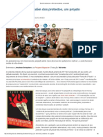 David Harvey Quer, Além Dos Protestos, Um Projeto PDF