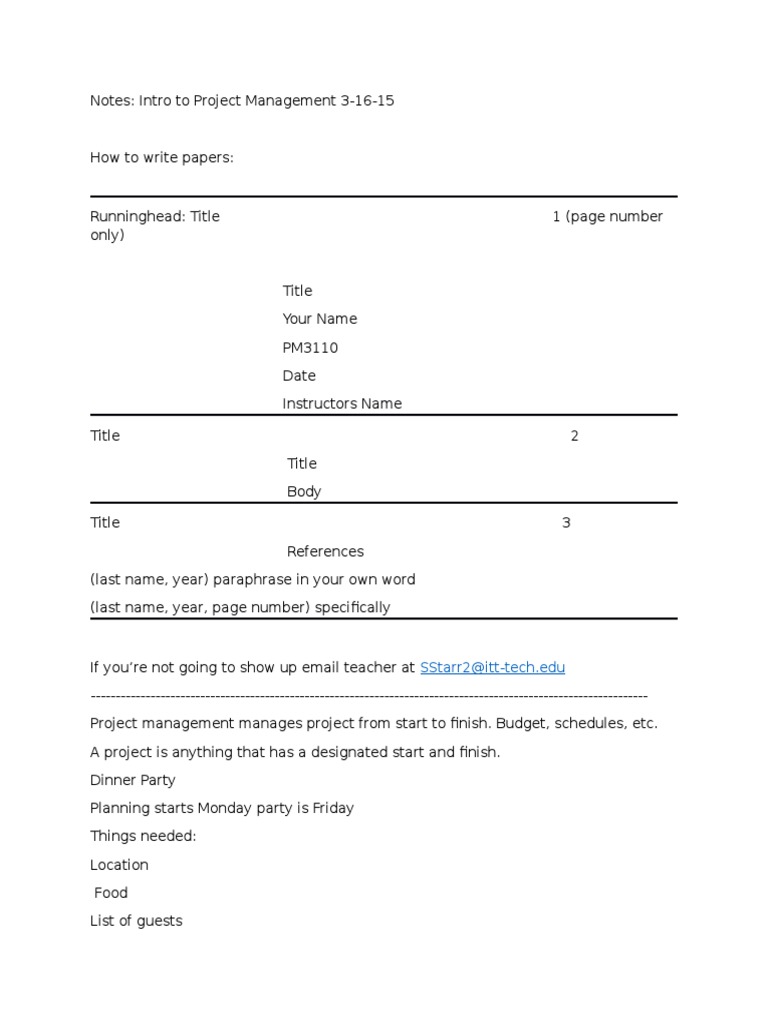 Intro to Project Management Essentials | PDF