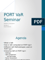 Port Var Seminar Cv