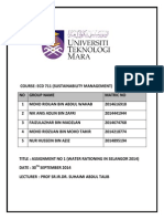 30sept 2014 - Final Report Water Ration in Selangor PDF