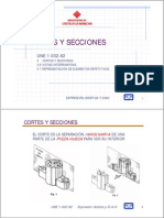 Cortes Secciones DiBUJO 