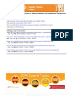 1.126512 Effecto of The Coulomb Interaction On The Response Time and Impedance Ogf The Resonant-Tunneling Diodes