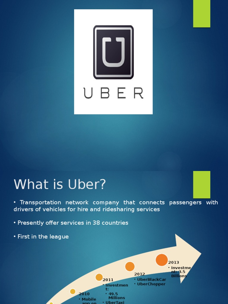 Uber Business Model Overview in India | PDF