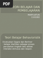 Download TeoriBelajarDanPembelajaranbyMarfuatunUtiiSN259751282 doc pdf