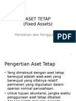 ASET TETAP OPTIMAL