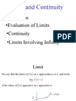 Limits and Continuity