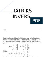 Matrik Invers Editing