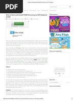 Download How to Root and Install TWRP Recovery on HTC Explorer by jitumeshram SN259758571 doc pdf