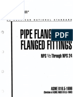 ASME 16.5 - Pipe Flanges & Flanged Fittings - 1998 Edition