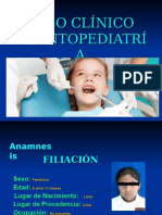 Caso Clinico Odontopediatrico