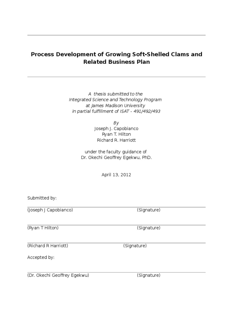 Essay on clams picture