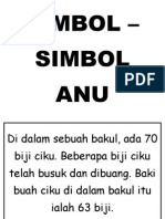 Simbol Anu dalam Penolakan