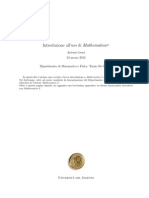 Introduzione All'uso Di Mathematica - Leaci PDF