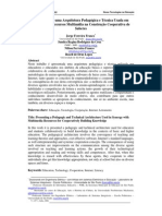 Apresentando Uma Arquitetura Pedagógica e Técnica Usada Em Sinergia Com Recursos Multimídia Na Construção Cooperativa de Saberes