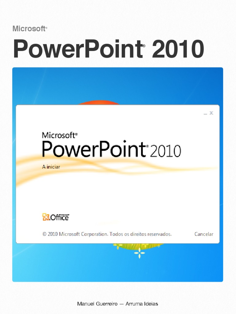 Guia Completo da Interface do PowerPoint 2010 | PDF | Janela ...