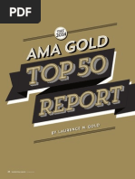 The AMA Gold Top 50 Report