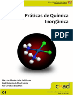 Apostila de Aulas Práticas Quimica Inorg II