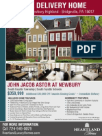 John Jacob Astor at Newbury: NY 152 - 1269 Newbury Highland - Bridgeville, PA 15017