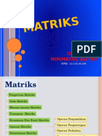 Materi Matematika (Matriks)