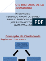 Concepto de Ciudadania e Historia Ciudadania AGOSTO