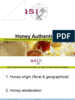 Honey Authenticity - 2013