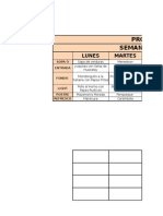 Menu Del 23 Al 27 de Marzo - Final