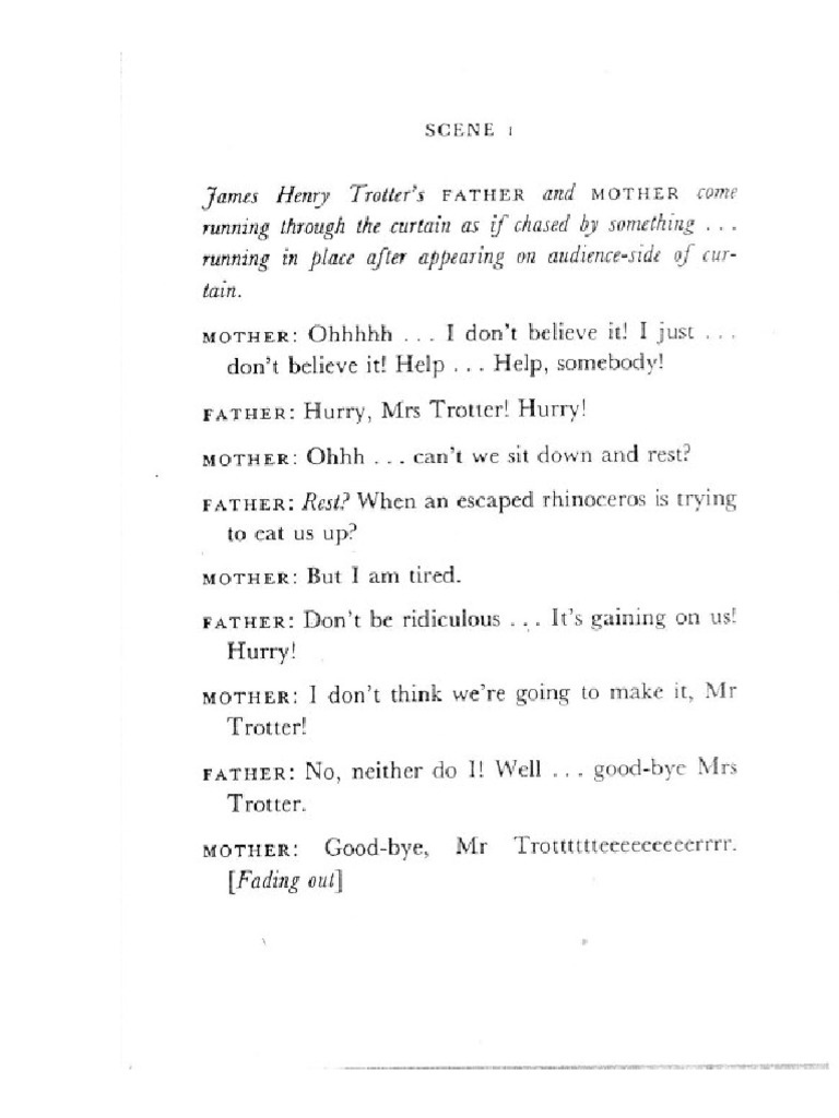 James The Giant Peach