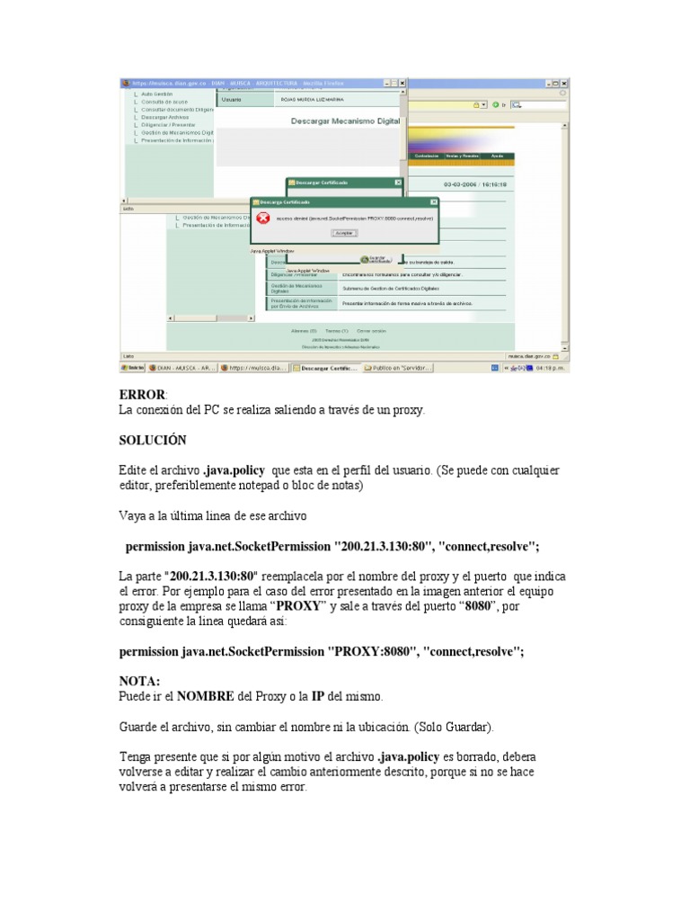 Configuración de Proxy en Java | PDF | Informática | Tecnología