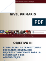 Plan Nacional de Educacion Obligatoria Primaria Linea 2 Objetivo 2