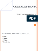 Penggunaan Alat Bantu Fisio