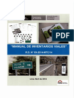 Manual de Inventarios Viales - Aprobado - Version Digital Del Original