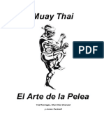 Muay Thai El Arte de La Pelea Espanol