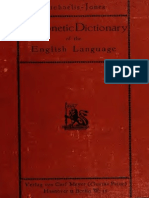 A Phonetic Dictionary of The English Language