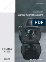 LEGRIA HF G25 Instruction Manual ES
