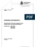 Module Guide Spanish Advanced 2 