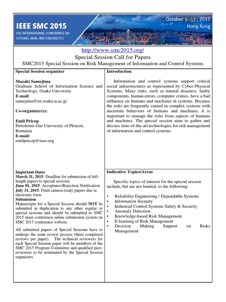 Risk Management in Information Systems | PDF