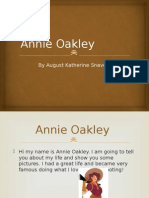 Annie Oakley by August