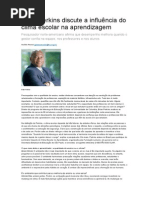 Brian Perkins Discute a Influência Do Clima Escolar Na Aprendizagem