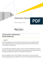 valoracion aduanera a