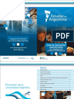 PPUA - Estudiar en Argentina - Esp