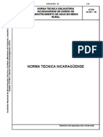 09 001 99 NTON Diseño de Abastecimiento de Agua en Medio Rural