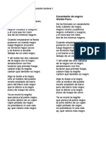 Guía de Trabajo y Comprensión Lectora 1 CASAMIENTO de NEGROS