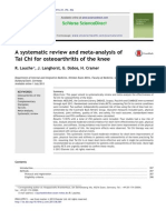 2013 A Systematic Review and Meta-Analysis of Tai Chi For Osteoarthritis of The Knee