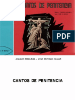 Cantos de Penitencia Joaquin Madurga