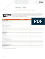 Netscaler Data Sheet