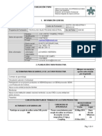 Seguimiento y Evaluacion Etapa Productiva-2015