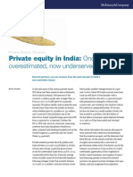 Private Equity in India Once Overestimated Now Underserved