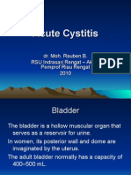 Acute Cystitis