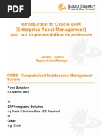 Oracle EAM Overview